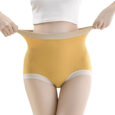 China New Style Breathable Plus Size Comfortable Women's High Waist Lingerie Breathable Panties Color Slim Lovely Lace Triangle Day Lovely Shorts for sale