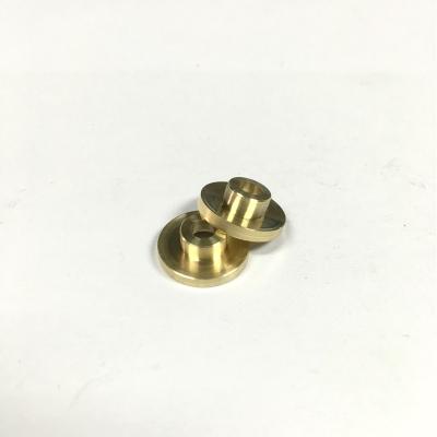 China CNC Aluminum Brass Lathe Machining Motorcycle Auto Parts Copper Nut for sale