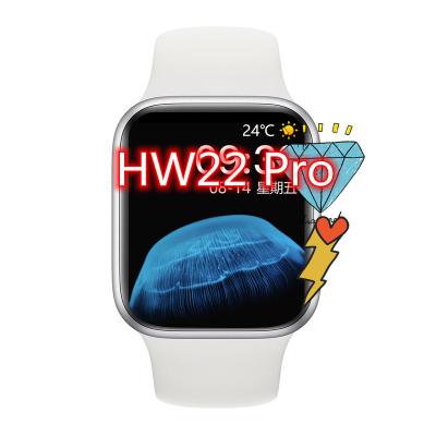 China MP3 Playback HW22 Pro Smartwatch 1.7 IPS Smart Dual Buttons And Wireless Charging Tracker hw22pro Smart Watch Waterproof for sale