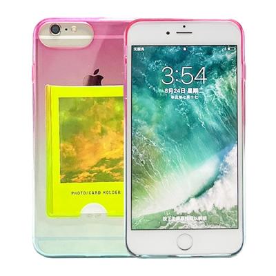 China Anti-fall Custom Design Shockproof Cell Phone Case Transparent Tpu Card Slot Mobile Phone Case for sale