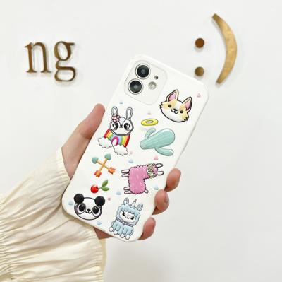 China Cartoon Shockproof Design For Iphone 11 pro 7 8 Max Cute Bear 11 Rabbit 12mini X Xs Max Xr Plus UV Printing Phone Cover for sale