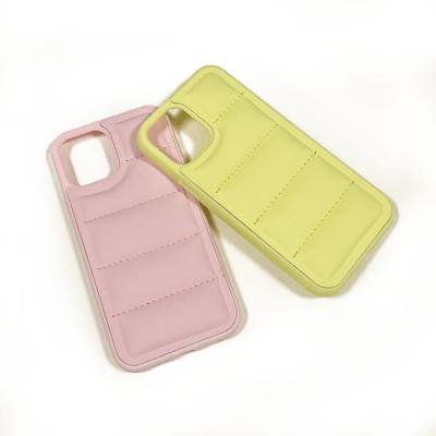 China Customized Phone Case Production Waterproof Leather Sponge Mobile Phone Case Customized Parchute for sale