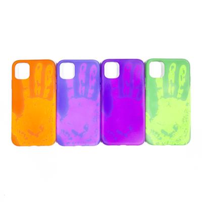 China Temperature Change Hot Color Anti-fall Cool Sale Mobile Phone Case For Iphone for sale