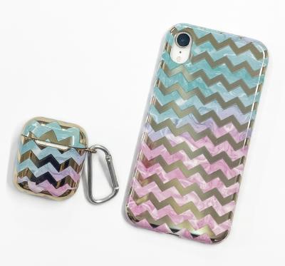 China New Product of Anti-fall Customized Shockproof Marble Clad Mobile Phone Case for sale