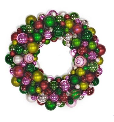 China New Next Party Plastic Layout Festival Holiday Colorful Hanging Ball Garland Decoration for sale