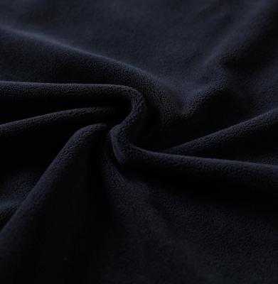 China Customized high quality anti static color one color anti fleece dyed soft dyed soft fabric for winter jacket for sale