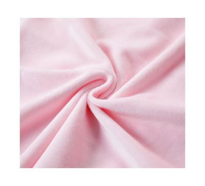 China Crystal Super Soft 100% Antistatic Polyester 1.5 High Quality Woolen Fabric For Garment for sale