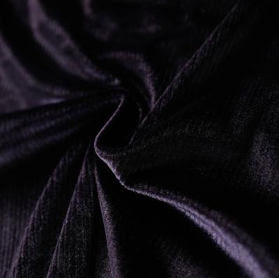 China Antistatic Wholesale 100%Polyester 4D Velvet Fabric For Garment Clothing for sale