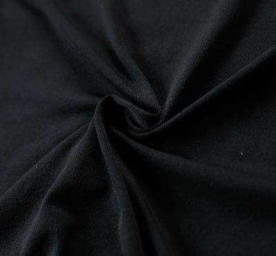 China Wholesale High Quality Anti-static 70% Polyester 30% Spandex Fabric Cotton Spandex Fabric Black White for sale