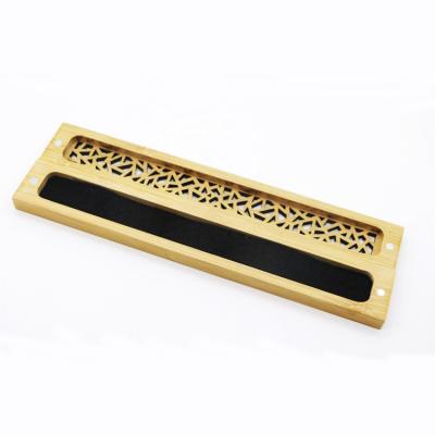 China Chinese Incense & Incense Burners Custom Wooden Car Holder Wholesale (New) Mini Mini Bamboo Incense Burner for sale