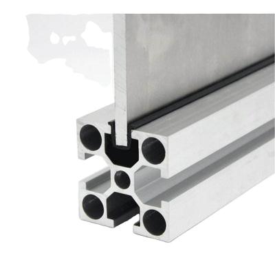 China Strong Customized Extruded Aluminum Alloy Dovetail Flange Extrusion Profile for sale