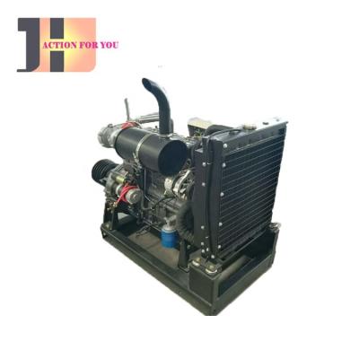 China OIL-LESS Air Compressor Silent Blower With Diesel Compressors Engine for sale