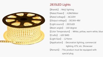 China La luz llevada solo color de la cinta pela a Dimmable, 12 voltios las luces de tira pegajosas llevadas 5 metros en venta