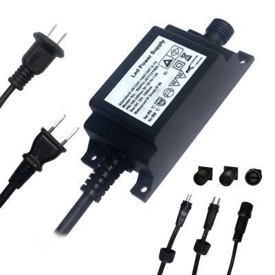 China Entrada de Ac110~240V, transformador impermeável para luzes do gardon, fonte de 12Vdc 36W 40W IP68 de alimentação exterior à venda