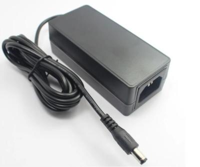 China 12V 5A 60Watt Level VI battery charger,12v power adapter for battery pack, DOE VI marked for sale