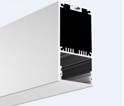 Chine l'aluminium de pendant de 38mm*80mm a mené le canal avec la couverture givrée par PC, extrusion de l'alu ALP3880 à vendre