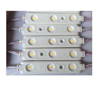 China o UL de 1.2w 12v 120LM 3leds Samsung alistou o módulo conduzido de Samsung 5630 para a letra de canal com profundidade 12~20cm à venda