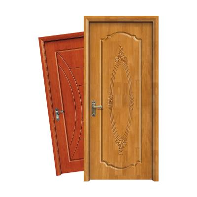 China Custom Cheap Classic Wooden Interior Oak Lacquer Sliding Door Factory Design Contracted Multicolor Interior Bedroom Doors for sale