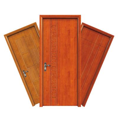 China Factory direct indoor single compound door kitchen cooking contracted wood cooking door for sale