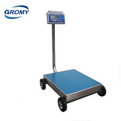 China Economic Electronic Portable Platform Scale Weighing Scale with Wheels for sale