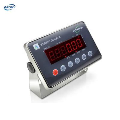 China Up To 8pcs Loadcell Connected Digital IP67 Electronic Waterproof Weighing Indicator XK3119WM for sale