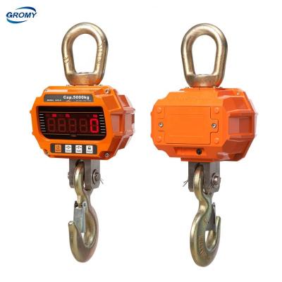 China Stainless Steel Shackle And Hook Saving Electronic Hoist Scale 1t 2t 3t 5t for sale