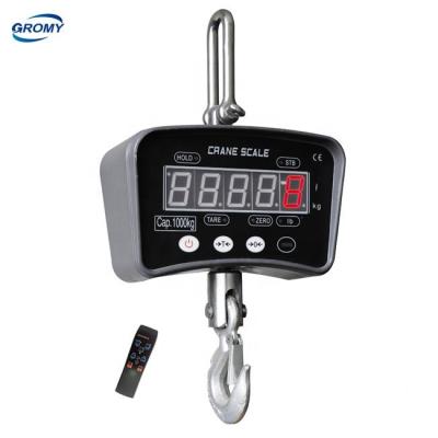 China Crane Scale Hanging Scale Portable Electronic OCS-M Stainless Steel 100kg to 1000kg for sale