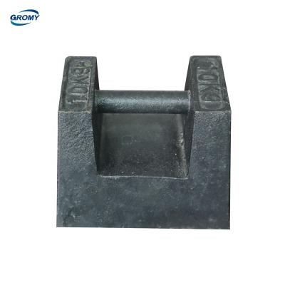 China All kinds of scale cast iron test weight counterweight standard load test weighs 20kg 25kg for sale