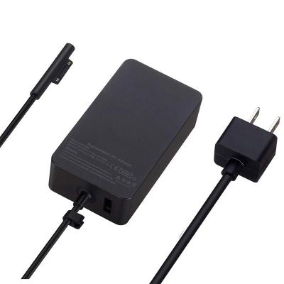 China LAPTOP Power Adapter AC Adapter 44W 15V 2.58A Charger USB Port For Microsoft Surface Pro 5 Pro 4 Pro 3 Cargado Laptop for sale