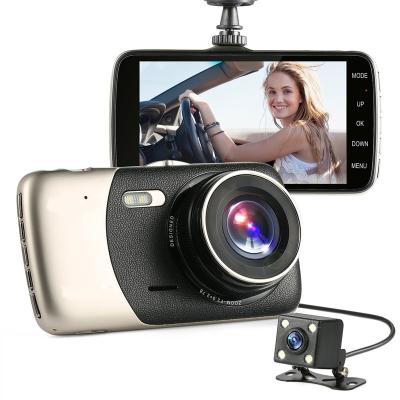 China New 4 Inch Viceo NIGHT VISION Recorder Car DVR Camera Vehicle Date Moving Recorder Full HD 1080P 150 Degree Lens Night Vision Tachograph for sale