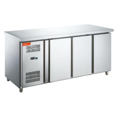 China Commercial Table Side Table / Single-temperature Pizza Fridge / Industrial Refrigeration Equipment Refrigerator for sale