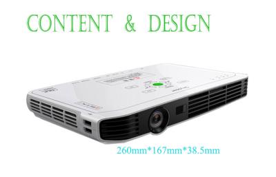 China Professional All In One Portable DLP Projector WIFI HD Projector For Conference Room for sale