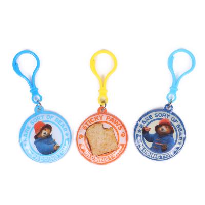 China Beian Cute Hot Sale Fun Keychains For Kids Custom Soft PVC 3D Key Chain for sale