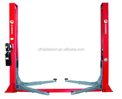 China 4.0T base plate two post lift ,hydraulic car lift with CE ,SUNSHINE lift for sale