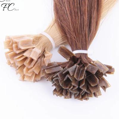 China Wholesale 100% Hair Cuticle Prebonded Double Drawn Tip Human Hair Extension Vendors Flat/I/U/V/Nano/Micro-Tip for sale