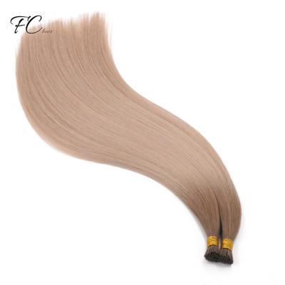 China Unprocessed 100% Raw Italian Hair Keratin i Tip Hair Extension Ombre Color Hair for sale