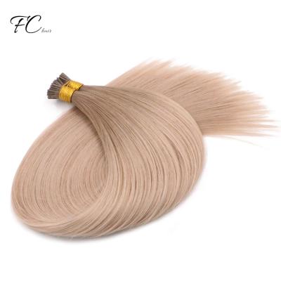 China Wholesale Silky Straight Wave I Tip Human Hair Extension 100% Brazilian Virgin Hair Hot Sale for sale