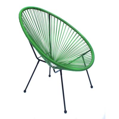 China 4Pcs Garden Chair Modern Light Green Outdoor Rattan Sofa Set Furniture for sale