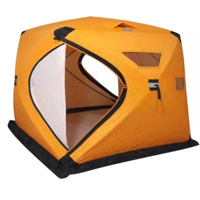 China Diagonal Tether Type 2021 Best Selling Fishing Tent For Outdoor 6 Person House Teepee Tent for sale