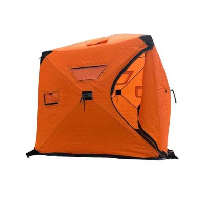 China Diagonal tying type professional multi function waterproof camping high quality large production family tents for sale