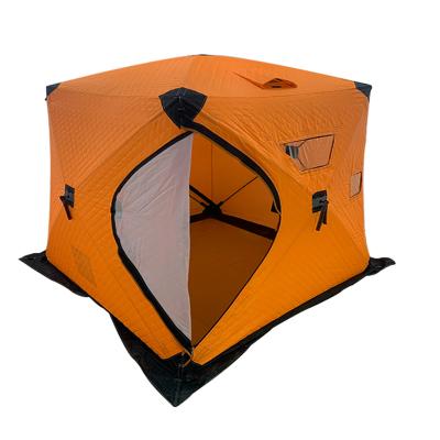 China Diagonal Bracing Type Best Selling Many Color Warm Winter Tent Available In A Wide Variety Of Sizes And Fabrics For Ice Fishing for sale