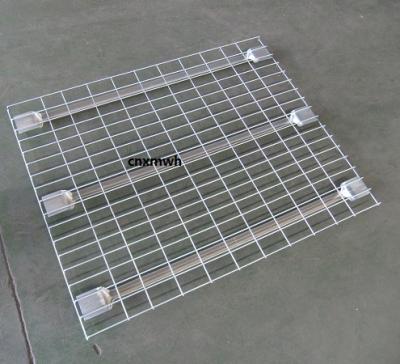 China Single Faced Wire Deck Mesh Pallet Decking Rack Wire Deck for sale