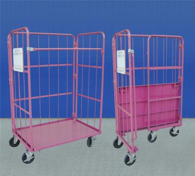 China Easy Movable Mobile Security Cages Cable Security Carts for sale