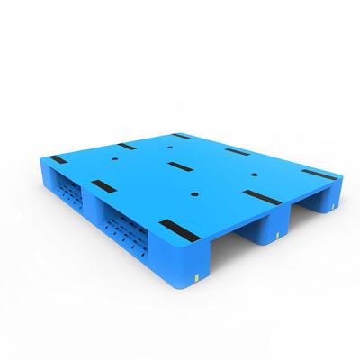 China 1000*1000mm Heavy Duty Flat Surface Single Faced Plastic Pallets for sale