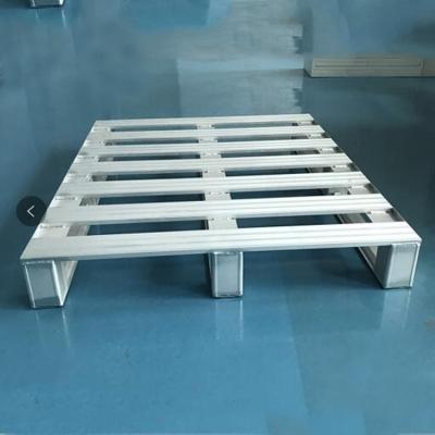 China Standard Heavy Duty Solid Entry 4-Way Cold Room Storage Aluminum Pallets Pallet for sale