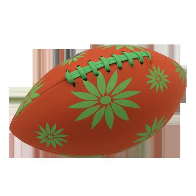 China Training Neoprene Waterproof Rugby Ball Official Size 3 Training American Football for sale