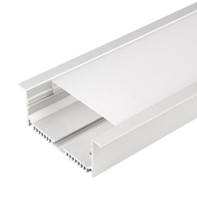 China Commercial 88*32mm led aluminum channel R8832 aluminum profile for led display 12.m 2.5m recessed aluminum led profile for sale