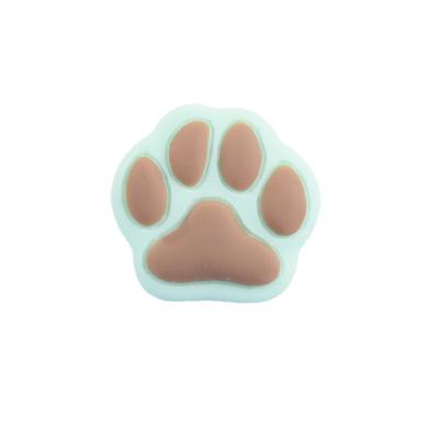 China New Cute Japan Cat Paws Mud Imitated Cat Paw Design Resin Cabochon For Craft for sale