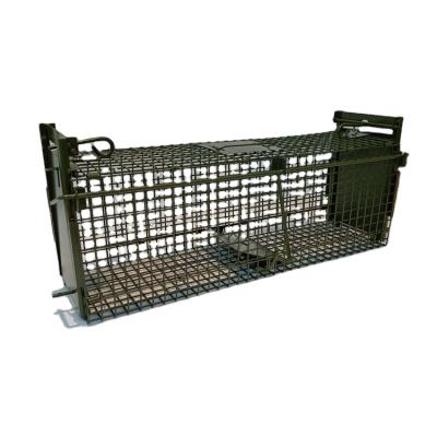 China Cheap Price Viable Stainless Steel Multi Hook Cage Stainless Steel Cat Pigeon Cat Trap Large Animal Cage for sale