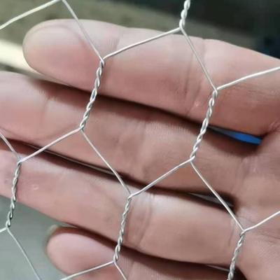 China Poultry Fence Double Twisted Hexagonal Chicken Wire Mesh / PVC Coated Galvanized Hexagonal Wire Mesh for sale